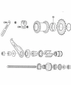 Cache-poussière Shimano CB-E110 - Y28610100