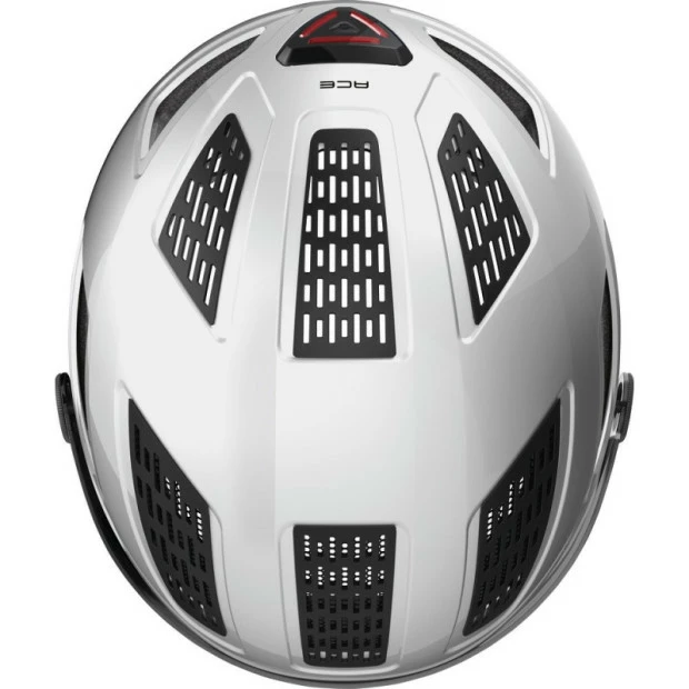 Casque Abus Hyban 2.0 ACE - Blanc Polaire - Image 4