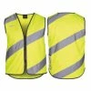 Gilet De Sécurité Wowow Roadie Jaune à Zip