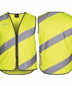 Gilet De Sécurité Wowow Roadie Jaune à Zip