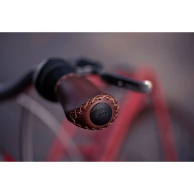 Poignées XLC GR-G11 Imitation Cuir 135/92mm - Image 3