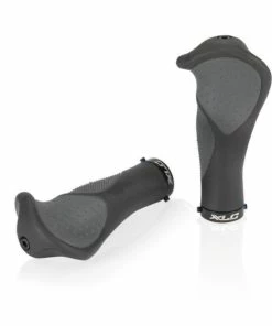 Poignées XLC GR-S22 Ergonomiques 135mm - Noir/Gris