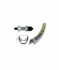 Xxcycle Roue Arrière Exal / Shimano RM 30 28' (622 / 19)