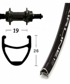 Xxcycle Roue Arrière Winora Vuelta Airline 28x1,75 Roue Libre à Visser 6/7 Vitesses