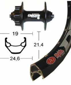 Shimano / Ryde Roue Avant Shimano Deore / Ryde 28' - 622/19 Disque