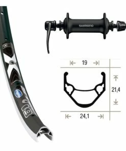 Shimano / Ryde Roue Avant Shimano HB-T3000 / Ryde 28' X-star 19 - 19-622