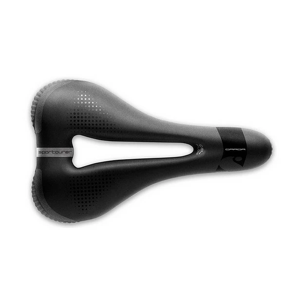 Selle Trekking Homme Sportourer Garda Gel Flow Lady 270x165mm Noir