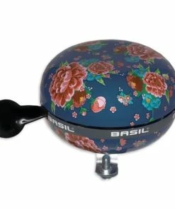 Sonnette Bloom Basil Ø 80 Mm [Double Timbre] - Bleu Indigo