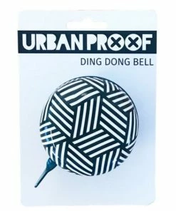 Sonnette Urban Proof Ding Dong Ø6,5cm Vert/Blanc