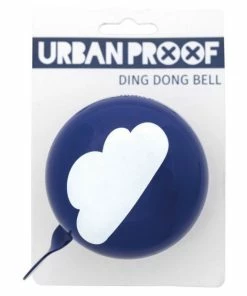 Sonnette Urban Proof Ding Dong Ø8cm Nuage Blanc/Bleu