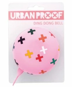 Sonnette Urban Proof Ding Dong Ø8cm Plus Rose