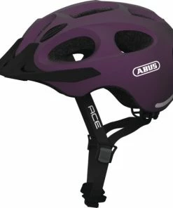 Casque Abus Youn-I ACE - Prune Métallique
